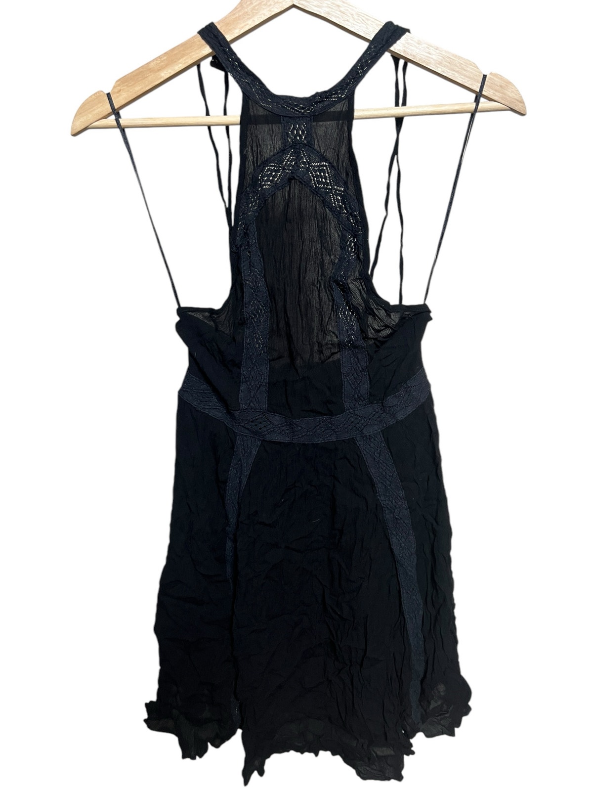 Intimately Free People Size Small Women Summer Black Dress
